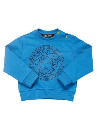 felpa versace bambino con logo medusa|Baby Boy's 2.